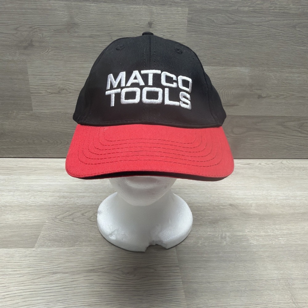 Matco Tools Snapback Trucker Hat Black One Size Adjustable Mesh "Winners Circle"